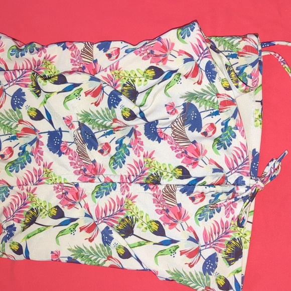 Tankini Drawstring Halter Large - Picture 5 of 15